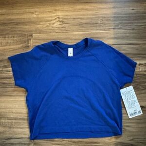 NWT Lululemon Swiftly Tech Cropped Short Sleeve 2.0 Size 12